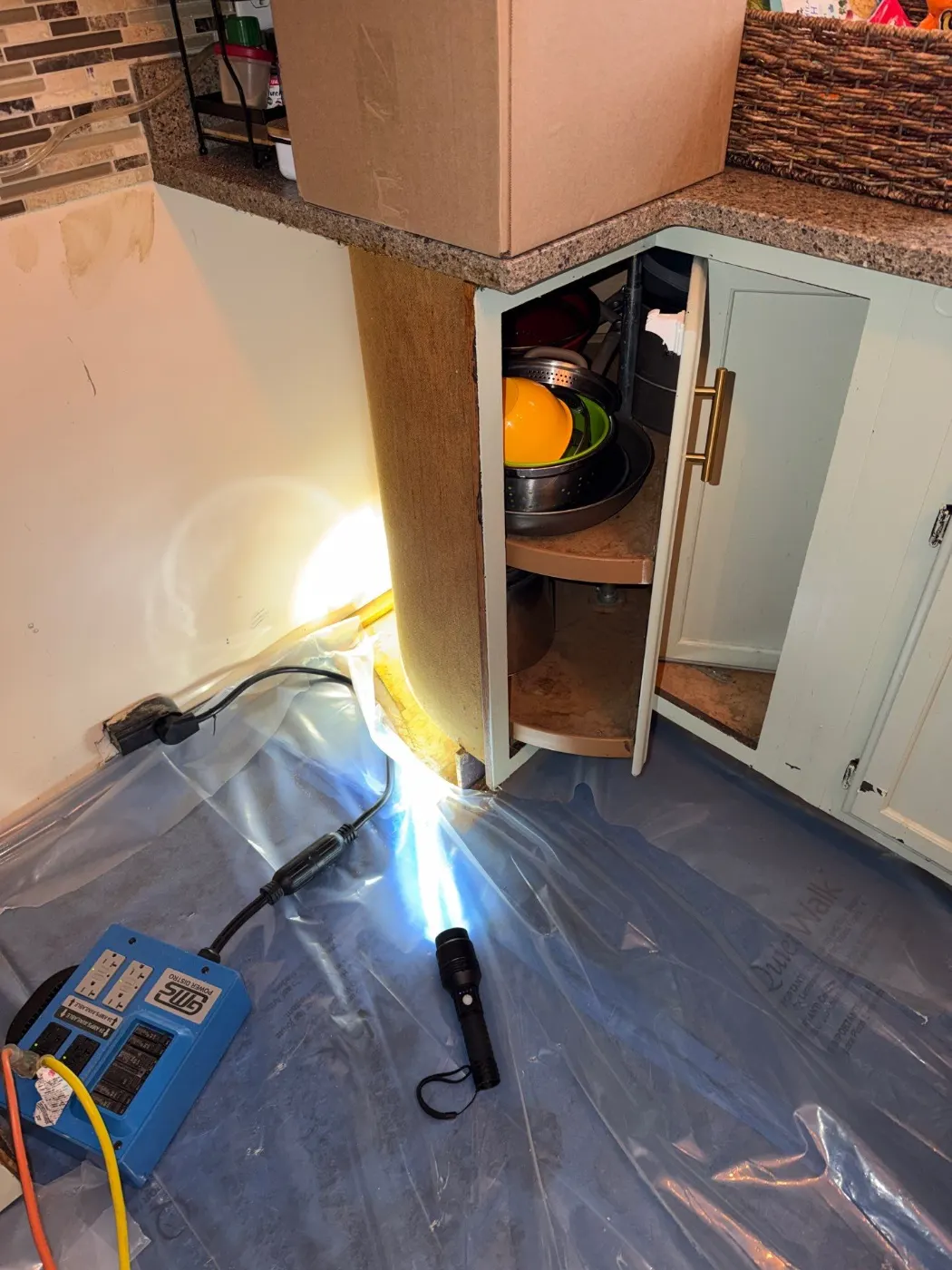 Water damage restoration by Eagle Village Water Restoration near Whitestown, IN